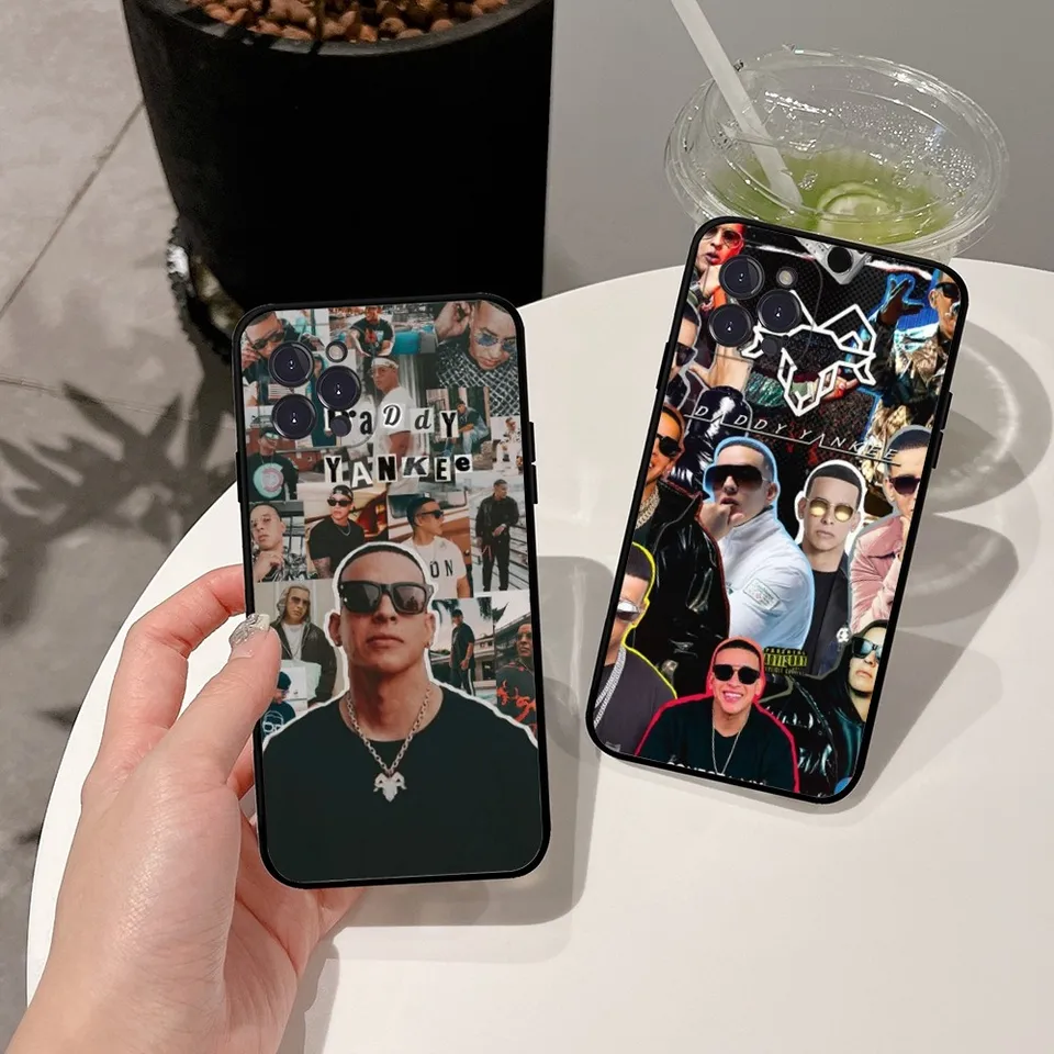 Rapper Daddy Yan-Kee Pase Pase Puzdet pre puzdro pre Apple iPhone 15,14,13,12,11, XS, XR, X, 8,7, Pro, Max, Plus, Mini Silikone Black Cover