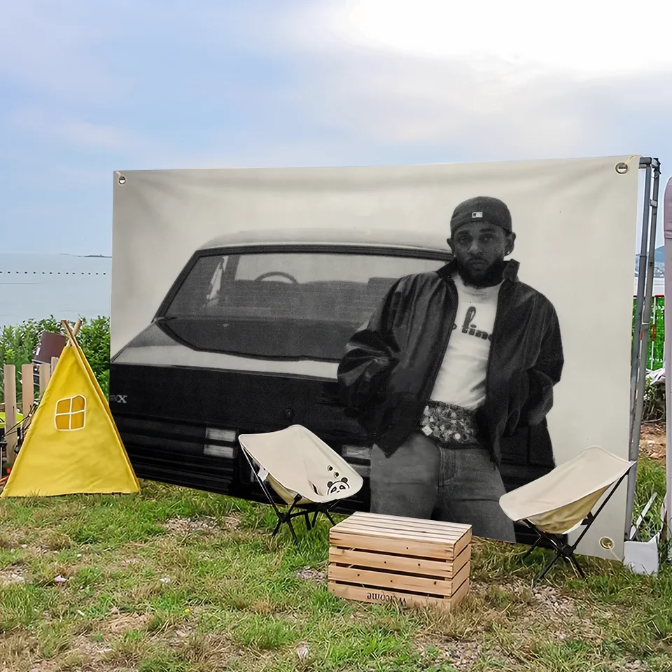Rapper Kendrick Lamar Gnx Vlajka pre piknik Party Art Home Decotion Outdoor Camping Banner