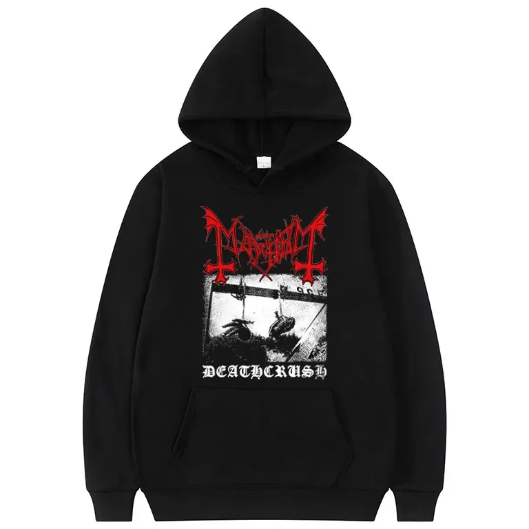 Rapper Mayhem Deathrush Hoodie Pánska mikina mikiny módnej mikiny ulic