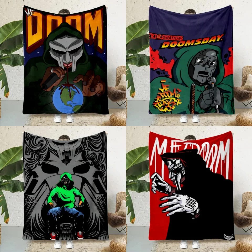 Rapper MF Doom Hot Singer Vytlačená prikrývka piknikov