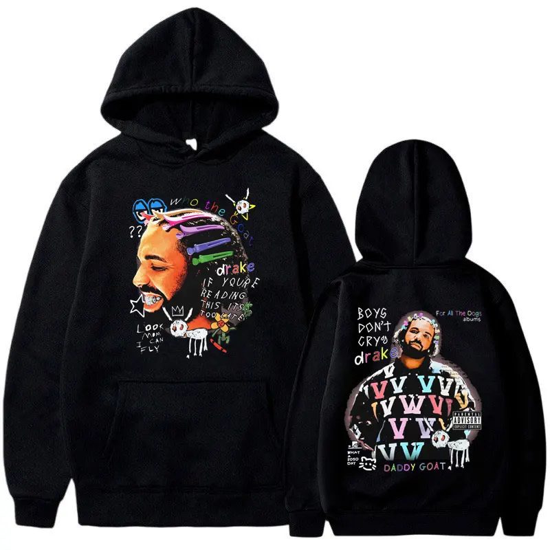 Rapper šéf Keef Graphic Hoodie Pánsky šéf Keef Merch Hip Hop Gothic mikiny módne módne fleece čierny pullover