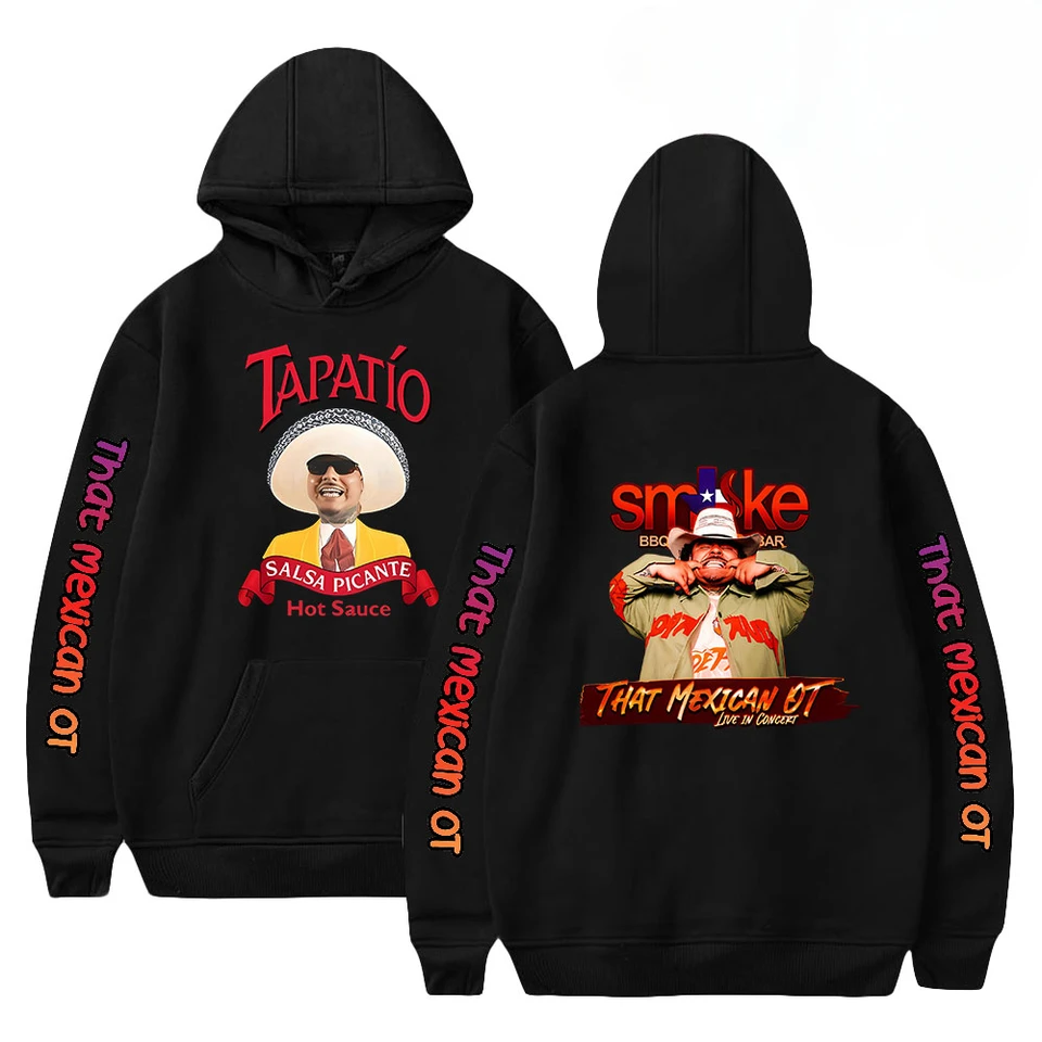Rapper, že mexické OT nadrozmerné ženy/muži mikiny mikiny Streetwear Hip Hop Hop Hop s dlhým rukávom s kapucňou s kapucňou y2k oblečenie