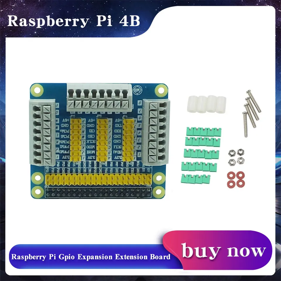 Raspberry Pi 4 Model B GPIO Extension Extension Modul pre experimenty Robot DIY pre Raspberry Pi 4B/3B+/3B pre BPI