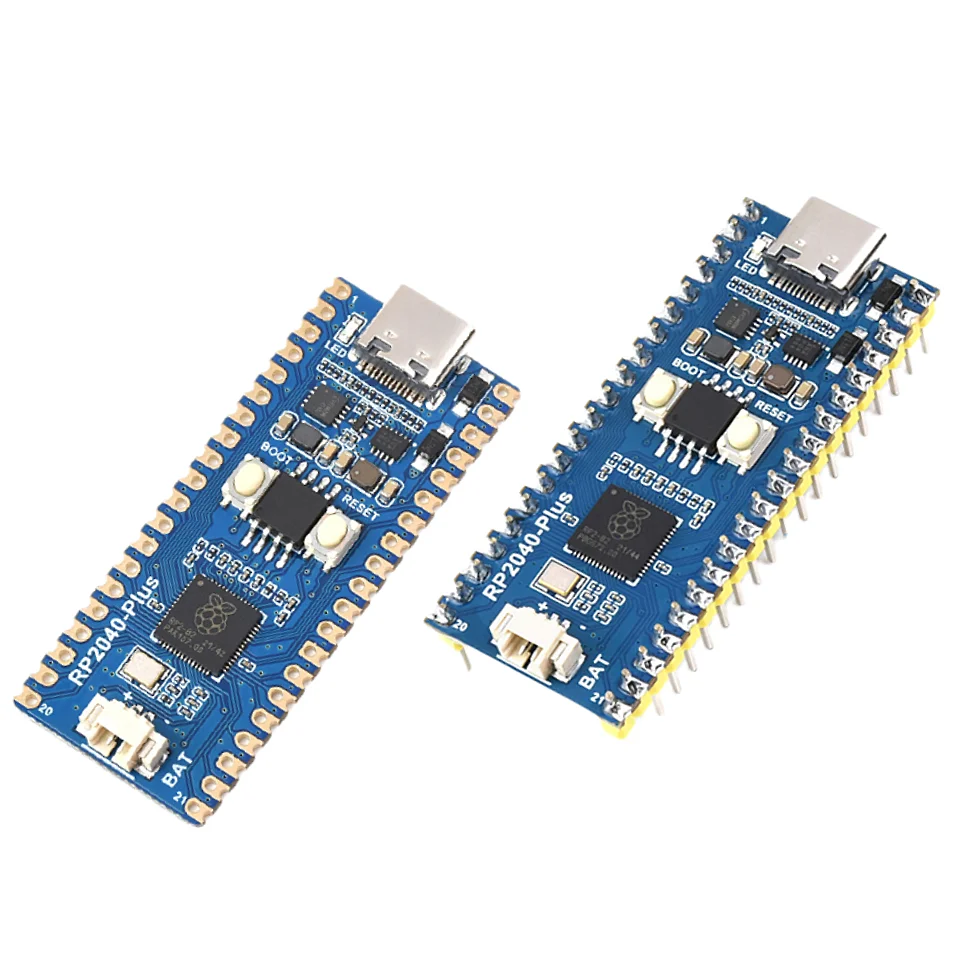 Raspberry Pi PICO RP2040 plus mikrokontrolérové ​​upgrade verzia mikro snehu s portom batérie a 4 MB/16 MB blesk