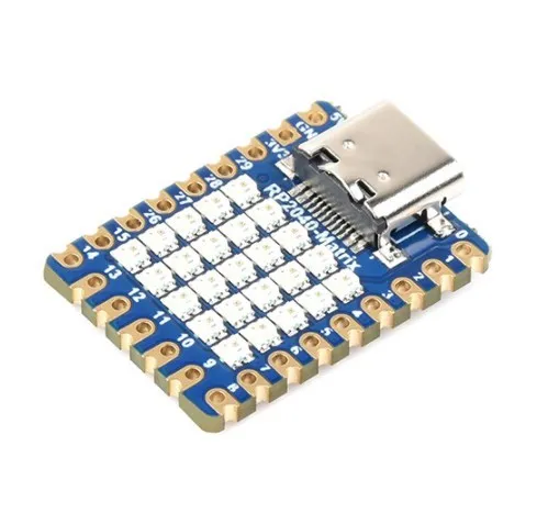 Raspberry Pi RP2040 PICO Micro Development Board Matrix 5 × 5RGB LED MODUL