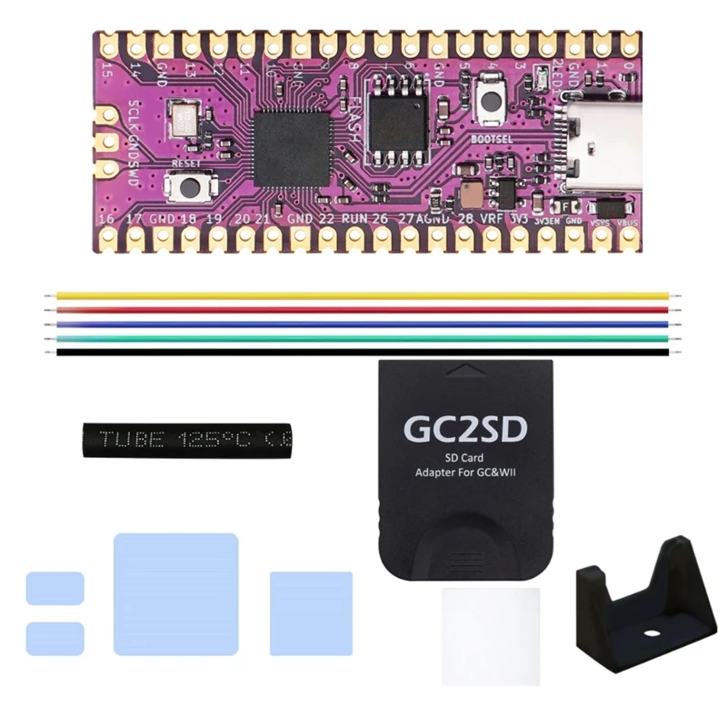 Raspberry Picoboot Pi Pico Board IPL náhrada Modchip a SD2SP2 adaptér GC2SD Card Reader pre diely Gamecube Game Console Parts