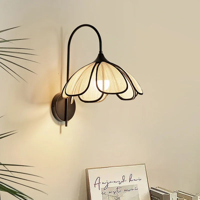 Rattan LED stena Light Light Spálňa Spálňa posteľ