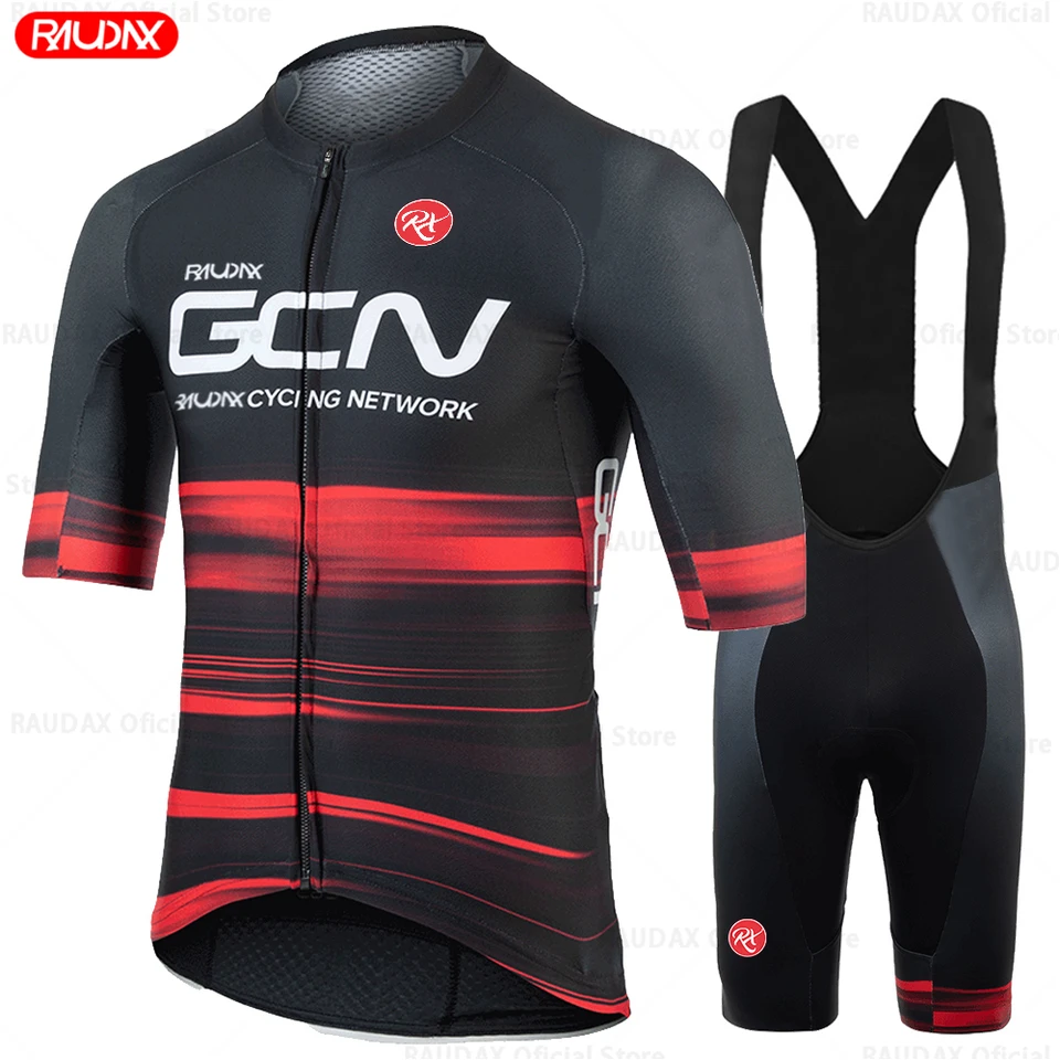 RAUDAX GCN Youth Cycling Tirls Triatlon Cycling Jersey Nastavte priedušné letné cyklistické oblečenie horské bicykle jazdné oblečenie