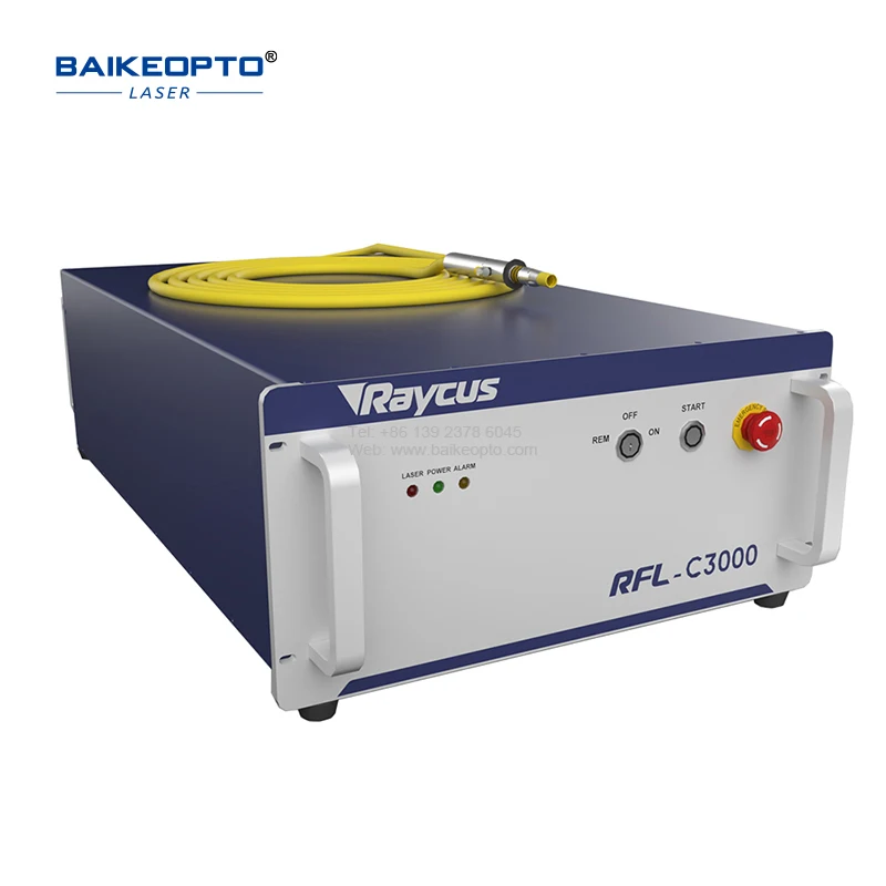 Raycus laserový zdroj Power Source Original RFL-C3000 CW s jedným modulom laserovým generátorom pre laserový rezací stroj