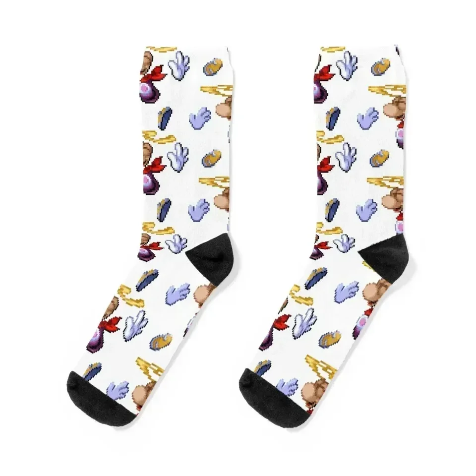 Rayman (originál) - Flying ponožky Christmass Gift vianočný darček číre muži ponožky luxusná značka Dámska