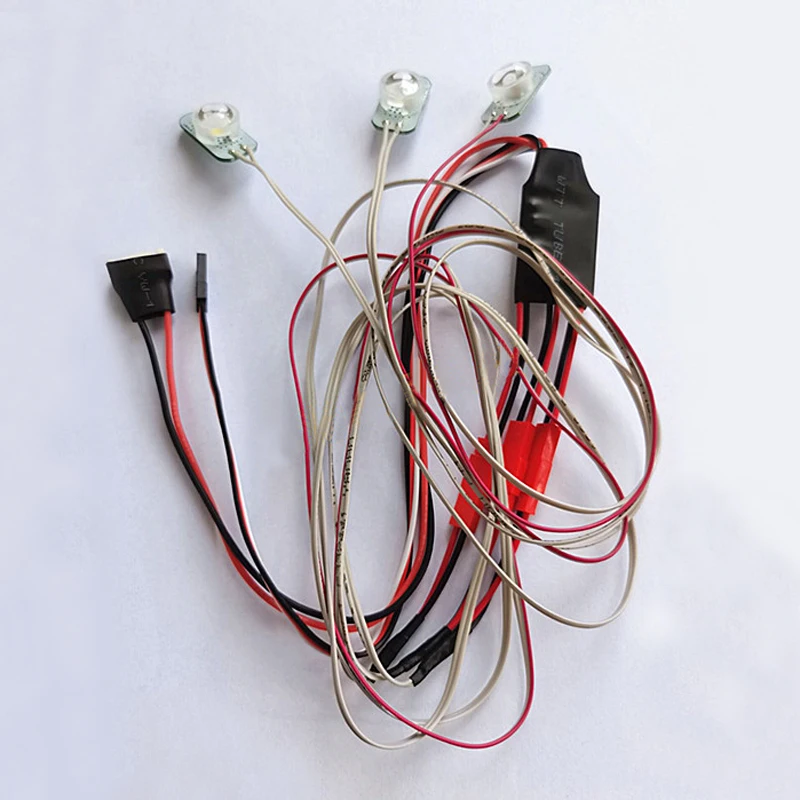 RC Aircraft Super Bright 5W Burst Blikajúce svetlo navigačné LED žiarovky 2S 3S 4S 6S Časti ovládača pre pevné krídlové lietadlo model
