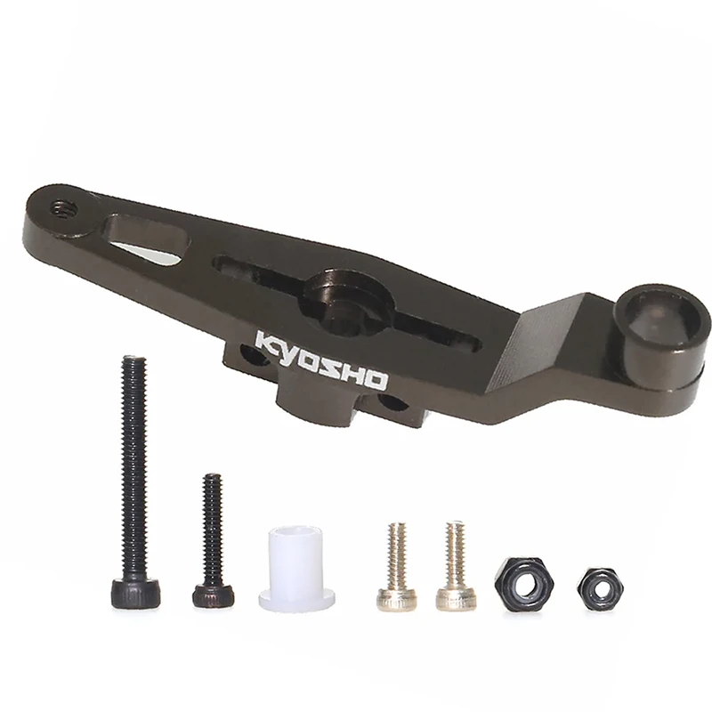 RC Car Metal Throttle Servo Arm Motor Servo Arm IFW455 pre Kyosho MP10 MP9 1/8 RC Aktualizácia automobilov