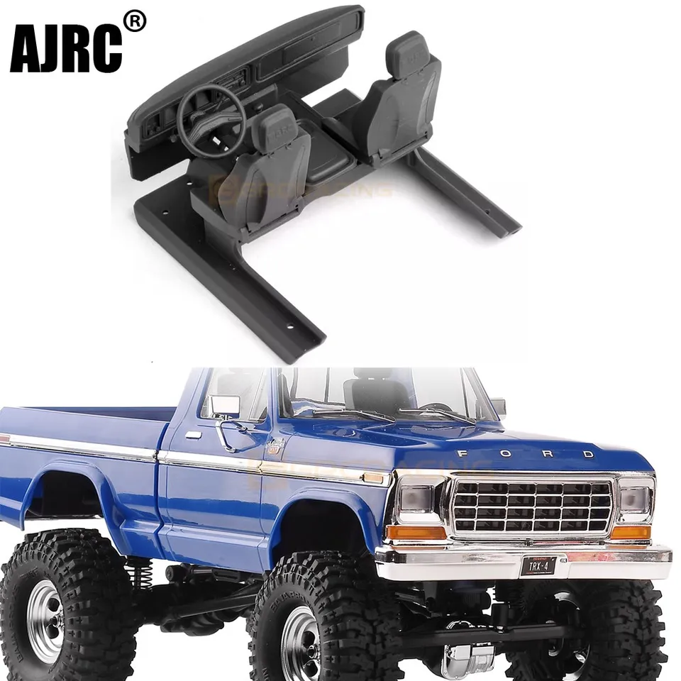 RC Crawler Car Traxxas 1/18 TRX4M F150 Interiér (3D tlač)