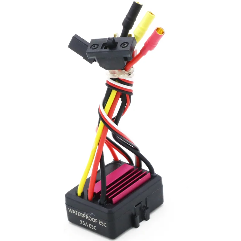 RC KK 35A Brushless Motor ESC nepremokavý 2-3S LiPO programovateľný pre 1/14 1/16 RC CAR
