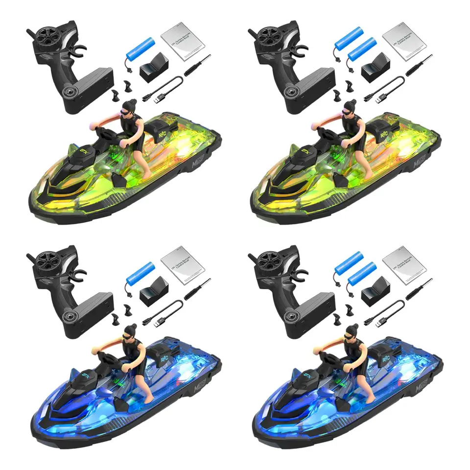 RC Speed ​​Boat Motorboat Water Hračky lode hračky a jazerá vysokorýchlostná RC loď