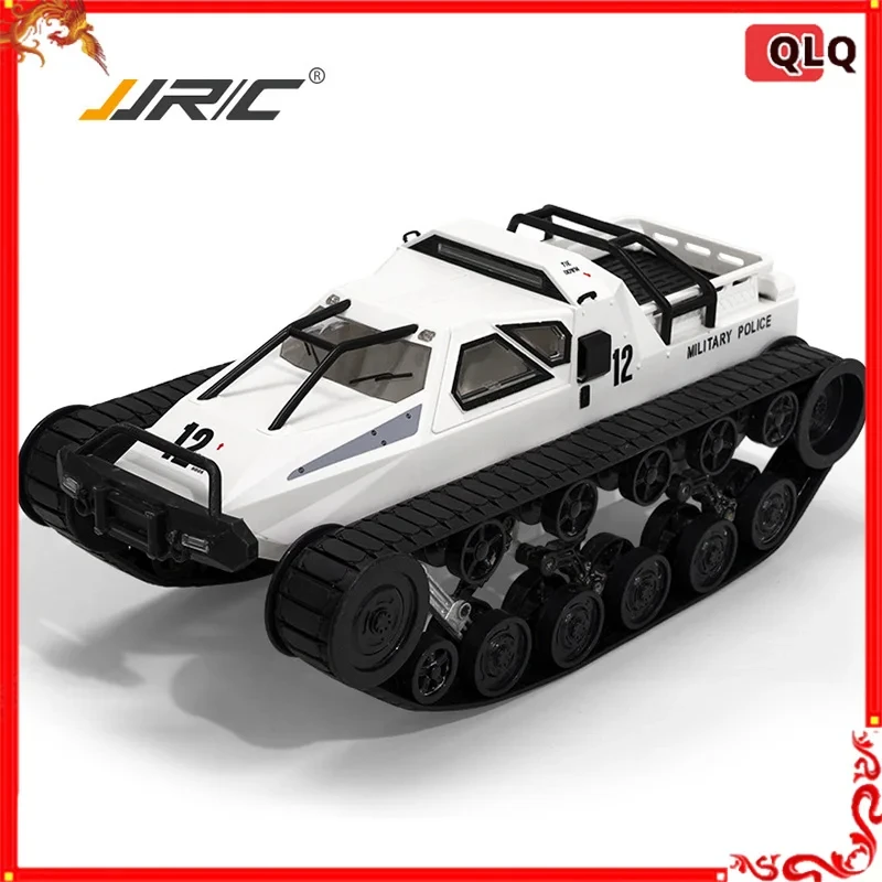 RC Tank Auto 1/12 Detský vysokorýchlostný veľký elektrický terénny tank Attun Autom Crawler Sneh Sneh Sneh Spray