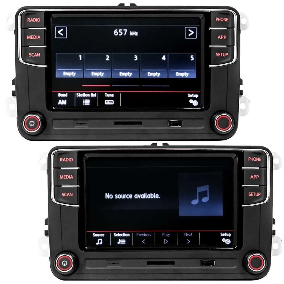 RCD360 PRO CARPLAY Android Auto zrkadlové zrkadlové auto DVD Player Car pre VW Golf 5 6 Jetta MK5 MK6 Tiguan CC Polo Passat