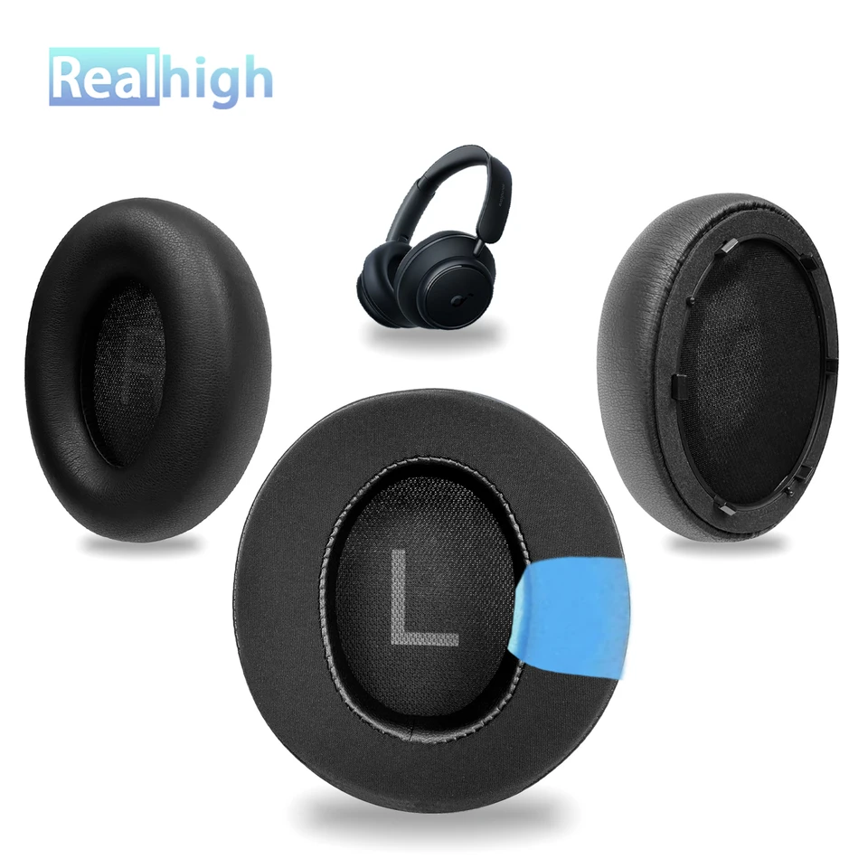Realhigh náhradné uši pre uši Anker Soundcore Space Q45 Slúchadlá