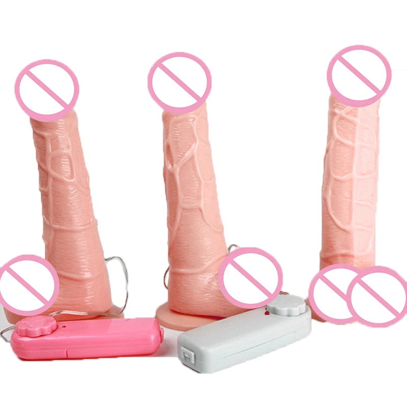 Realistické dildo s prísavkovým pohárom Obrovský skutočný veľký penis mäkký materiál batéria USB vibrátor hračky G-Spotsex pre ženskú masturbáciu
