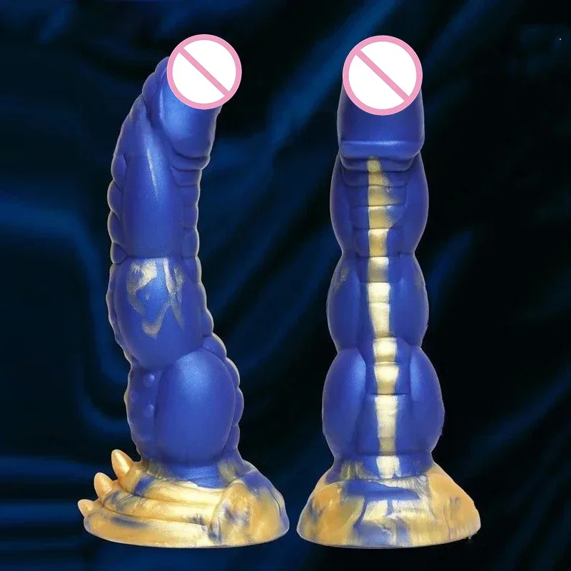 Realistické dildá pre ženy hrubé dračie monštrum dildo análny vaginálny stimulácia Strapon Big penis semenníky sexuálne hračky pre ženy