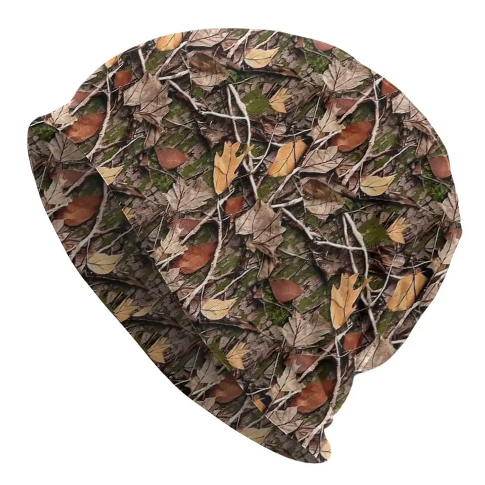 Realistické lovecké poľovníctvo camo camoflouge kapota klobúk lebky čiapky klobúk pre mužov Ženy pletenie klobúkov Spring tepelná elastická čiapka