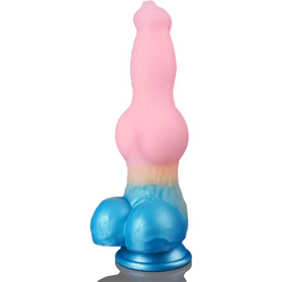 Realistické obrovské psie dildos análne zástrčka s prísnym pohárom Silikón Big Butt zástrčka xl dildo uzol pre dospelé sexuálne hračky pre mužov Ženy 18+
