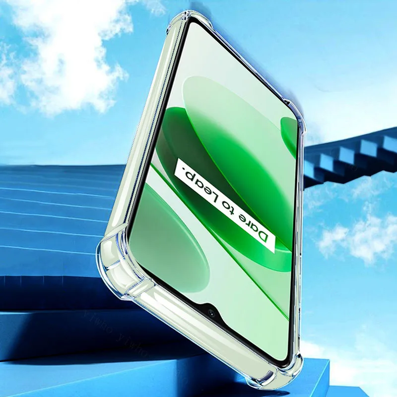 Realmi C35 Glass Camera Ochranný kryt puzdra pre OPPO Realme C 35 RealmeC35 C21 C21Y C25S C25Y Clear Silikone ShockoPoud Coque Coque