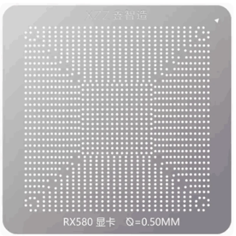 Reball šablón pre RX570X RX580 RX580G 215-0876184 215-0876204 215-0909018 215-0910038 215-0910066 215-0910052 216-0886104