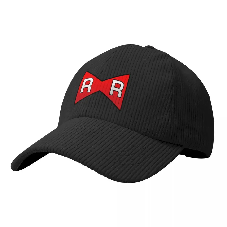 Red Ribbon Army Baseball Caps Bone Snapbacks čierne športové klobúky
