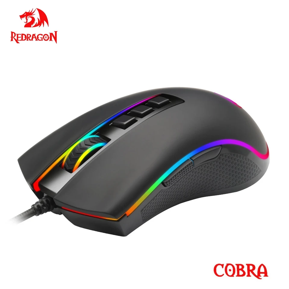 Redragon Cobra M711 RGB USB káblová herná myš.