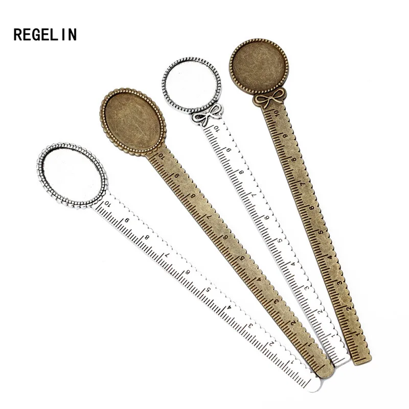 Regelin 5PC/Lot Vintage Style Ručne vyrábaný záložka KABCHON BASEKROM STAVEJ SET