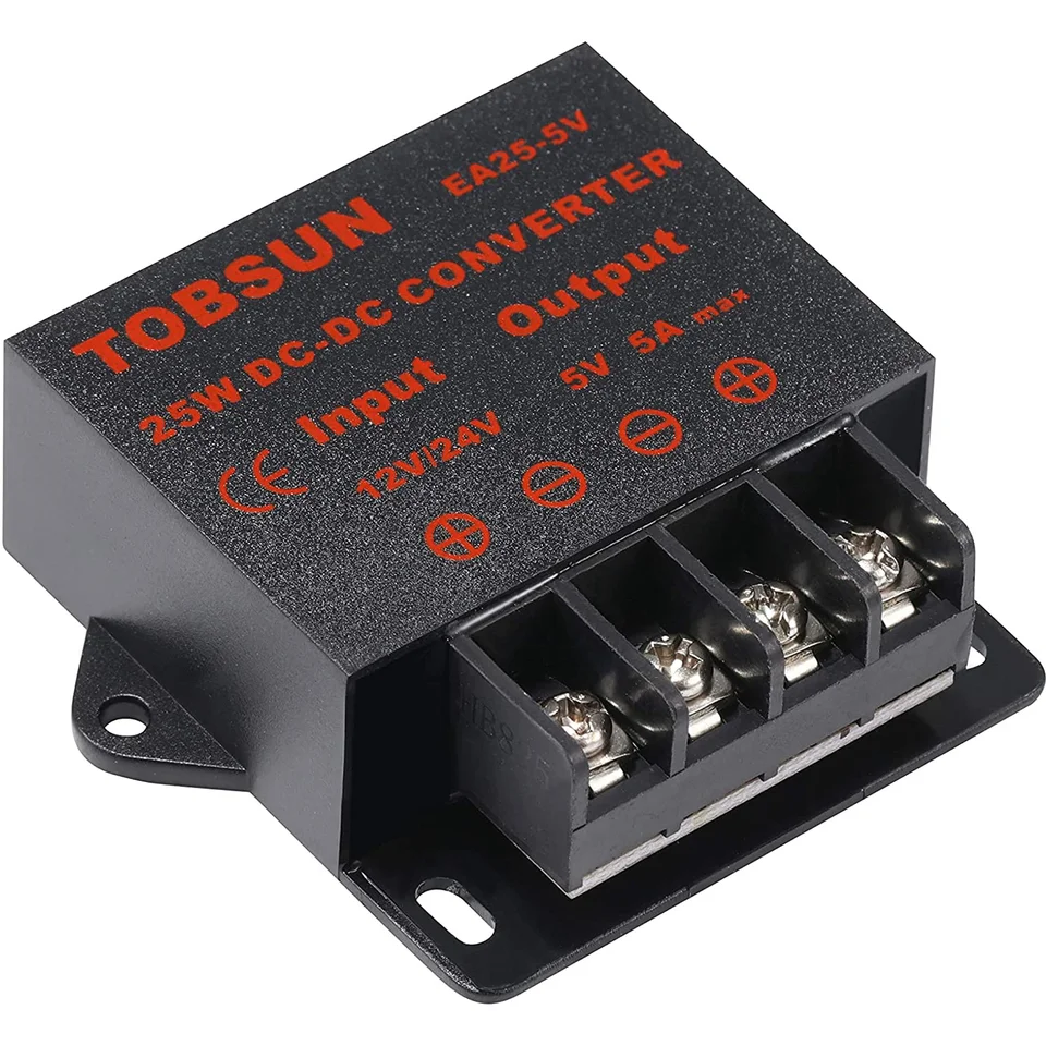 Regulátor DC napätia DC 12V 24V až DC 5V 3A 5A 10A 15A Buck Converter Krok nadol redukčným výkonom Mini transformátor modulu prevodníka