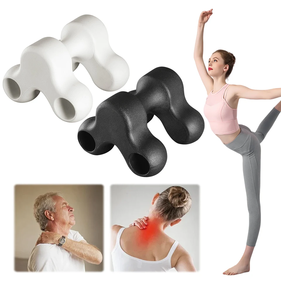 Reliéf stresu krku akupunktúrny bod Massager Multifunkčný spúšťací bod krku krku pre zadný pás chrbtice ramien