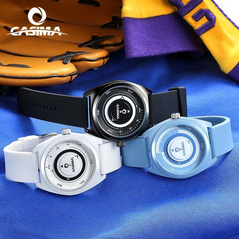 Reloj Casima Brand Fashion Sports Watch Luxury Silikone Square Girls Quartz Watch Watches Witerprood for Men Woment Montre Homme