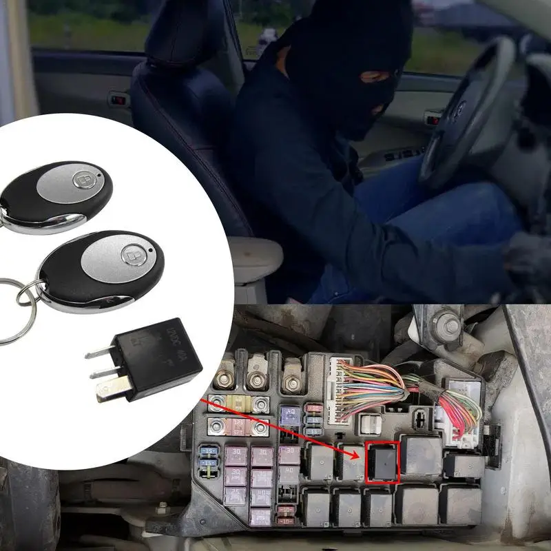 Relé čerpadla na olejové čerpadlo DC12V Intelligent Senzor proti krádeži ľahké nainštalovať automatické náhradné príslušenstvo vhodné pre DC12V