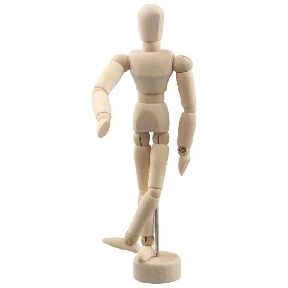Remeslá hnuteľné končatiny umenia modely Domáce dekorácie náčrtky Dodávky Dodávky umelcovi akčné figúrky figuly model drevená hračka Správka figurína