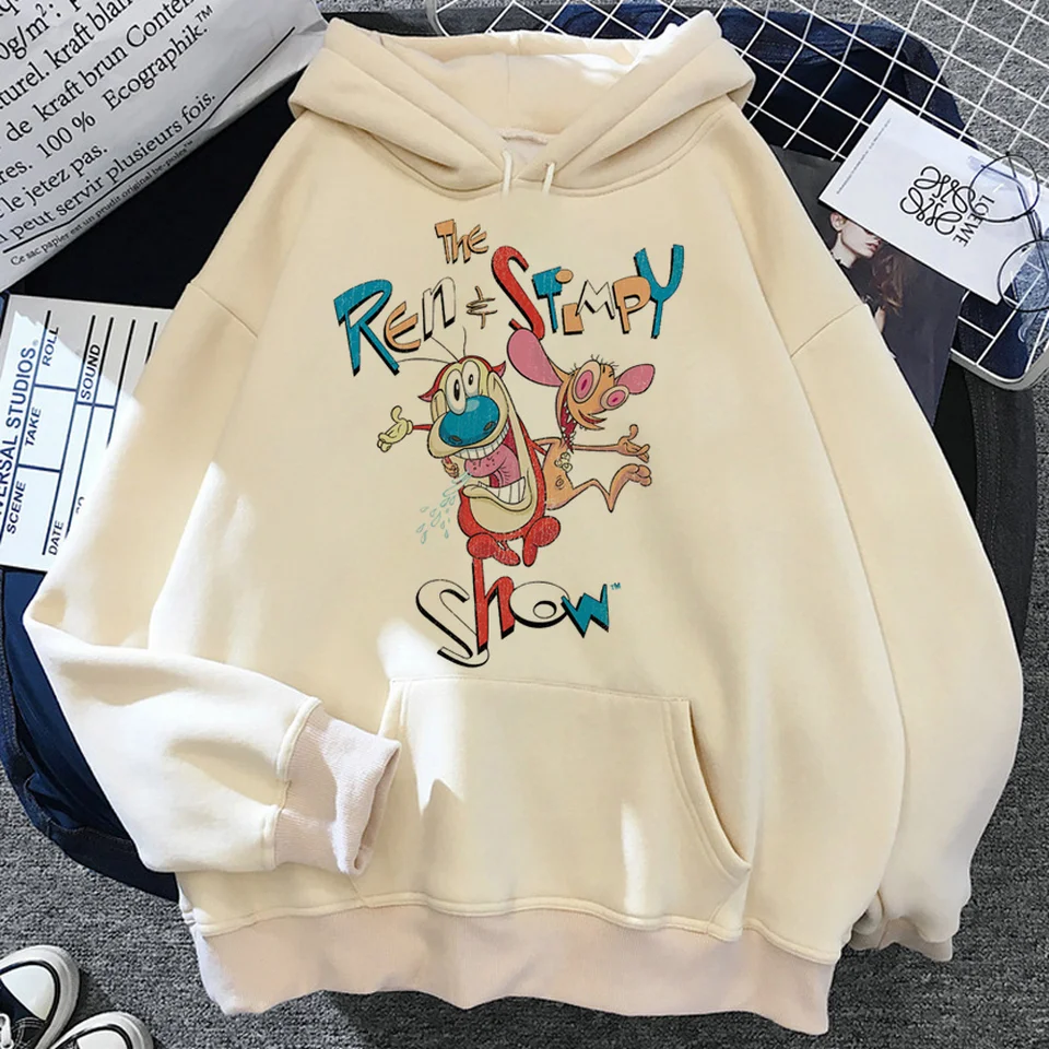 Ren a stimulské mikiny Ženy Anime japonské mikiny pullovery ženské oblečenie harajuku