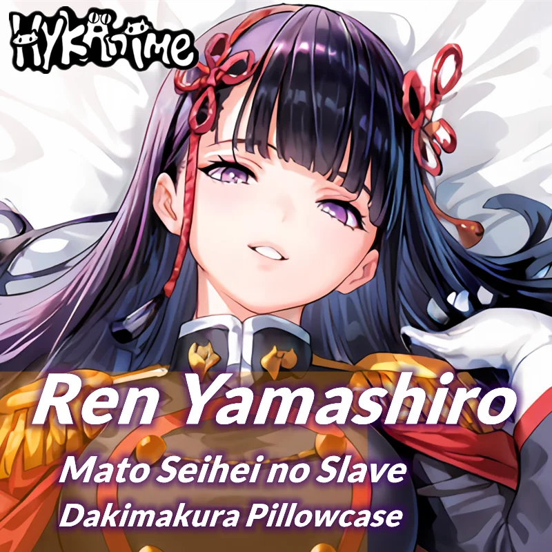 Ren Yamashiro Mato Seihei Žiadny otrok Dakimakura Objíma vankúš vankúš obojstranne vankúšový kryt