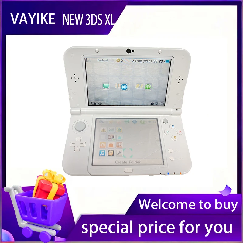Renovované miesto Nové 3DS XL XL vrecká s hernou konzolou dotyk obrazovky LCD krížová klávesnica Systémová konzola Nové 3DS XL New 3DS LL
