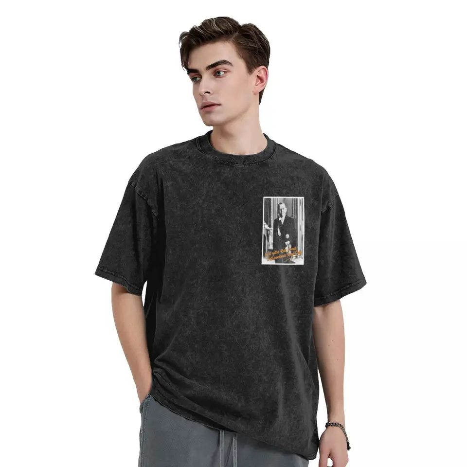 René Coty - OSS 117 Tričko Korean Fashion Tees Boys Animal Print Tirls Graphic Tee Men