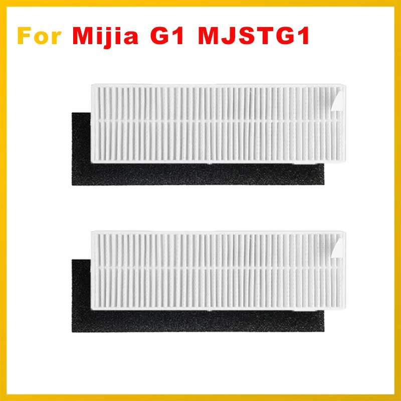 Repalovanie náhradných dielov Hepa Filter pre Xiaomi Mijia Mi G1 Mjstg1 Robotické vysávačové čistiace prostriedky na špongiové doplnky