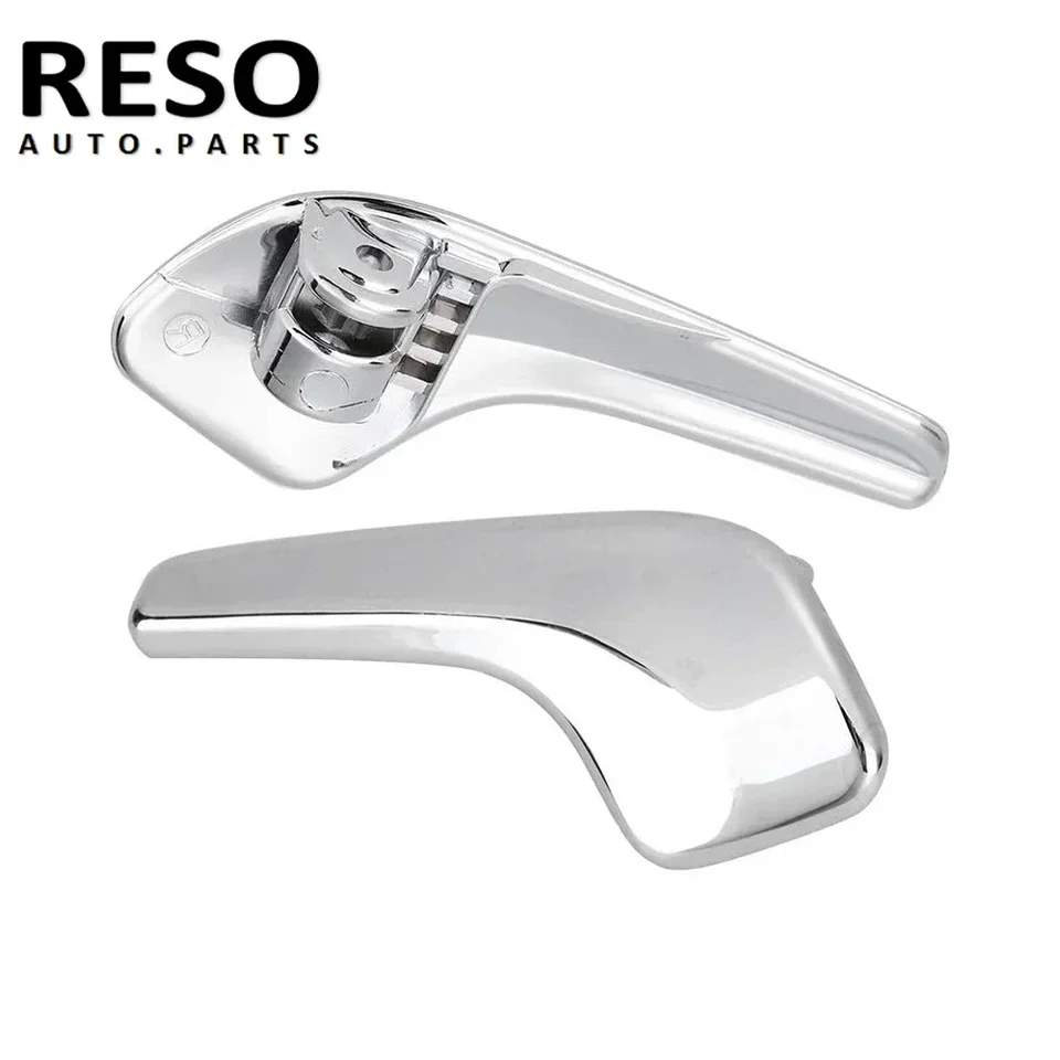 RESO 13297814 13297813 Hliník s plastovými plastovými nerezovými interiérovými dverami ľavá pravé dvere rukoväte pre Opel Corsa D 2006-2014