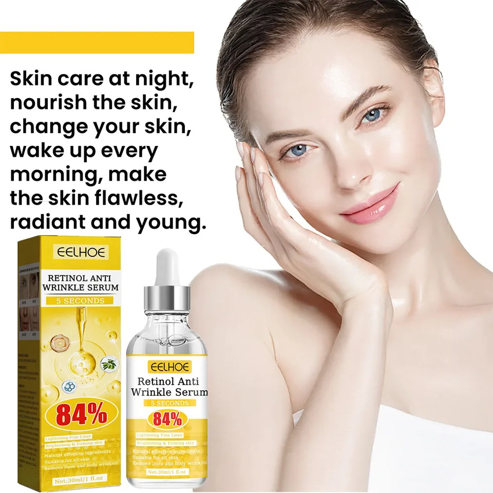 Retinol anti-vrátenia esencia Čistá kyselina kyselina hyalurónová sérová séra Anti vrásky