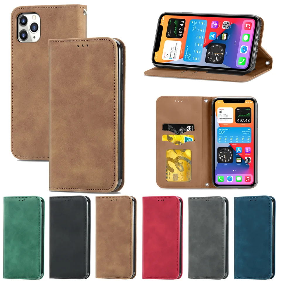 Retro kožené flip puzdro pre asus rog telefón 7 Pro 6 Business Magnetic zatvorené 360 Ochrana zips zips kníh telefónny obal Funda