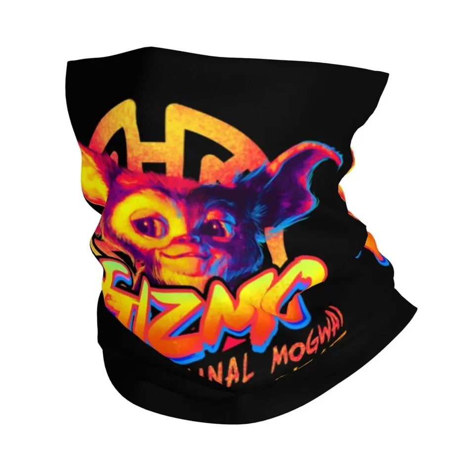 Retro originálny Mogwai Bandana Winter Crck Warper Men Men Men Men Windprop Wrap Face Scarf pre lyžiarske monštrum Gizmo Gremlins Gaiter Headband