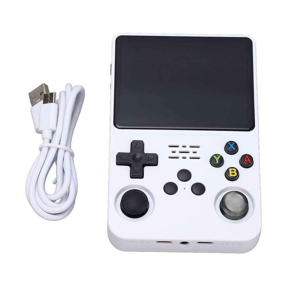 Retro ručná hra Game Console Dual 3D Joystick Prenosná ručne držaná herná konzola 3.5inch obrazovky IPS pre Linux pre herné doplnky