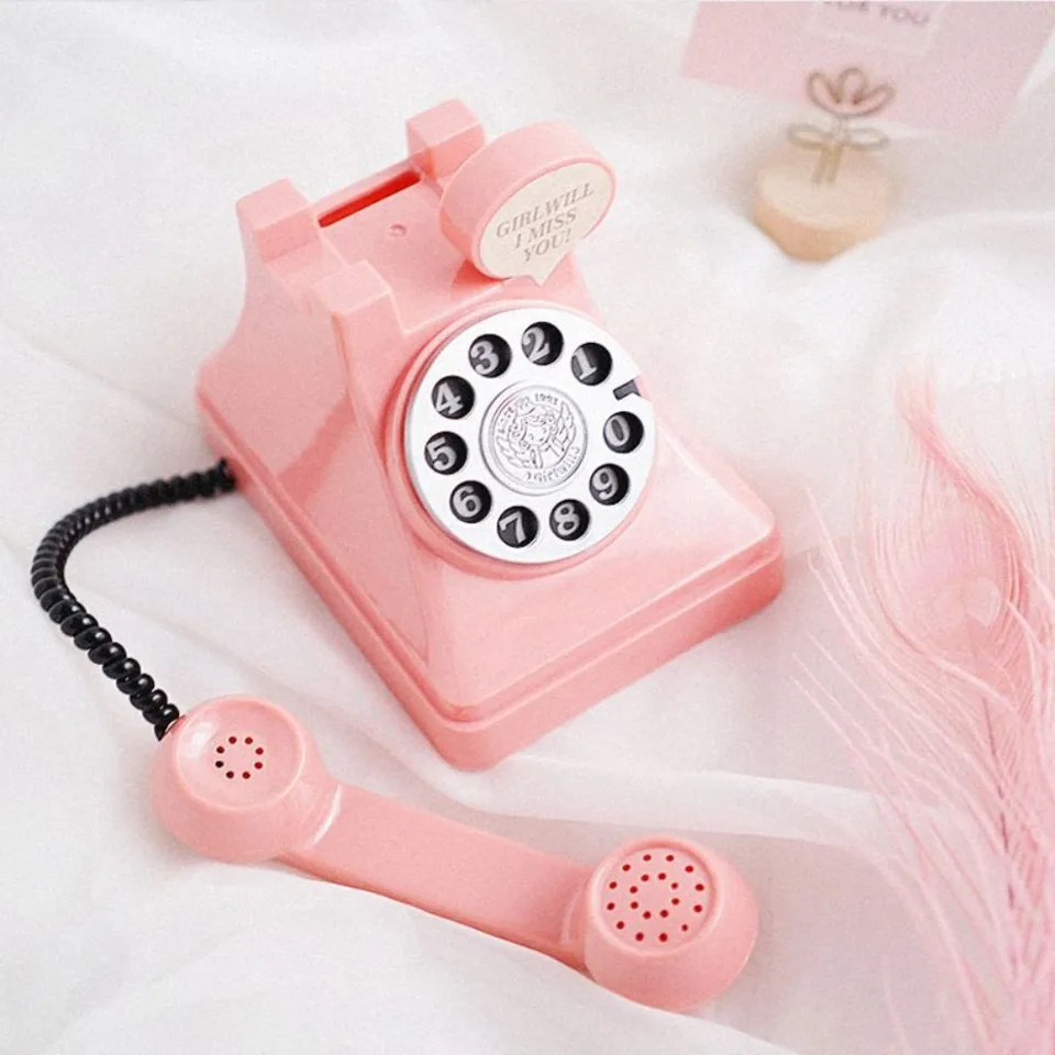 Retro telefónne piggy banka Creat Creative Gire
