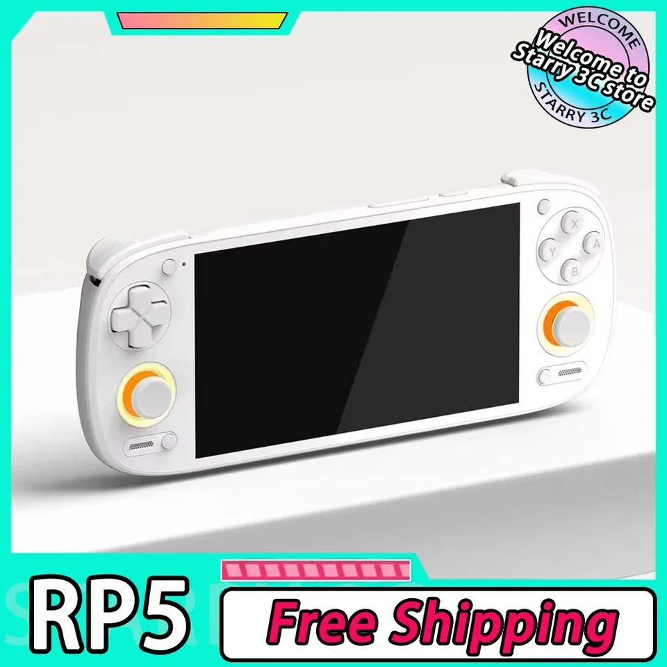 Retroidné vrecko 5 SD865 8+128G RP5 5,5 palca OLED HD SCRON Bluetooth 5.1 Android Peck Patched Runcheld Gaming Console Darče