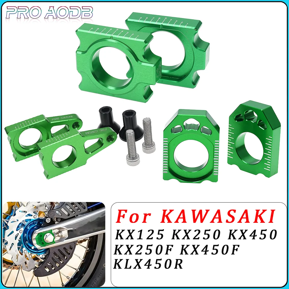 Reťaz zadnej nápravy motocyklov pre Kawasaki KX125 KX250 KX125 250 2003-2008 2007 KX250F KX450F KLX450R 2006-2018