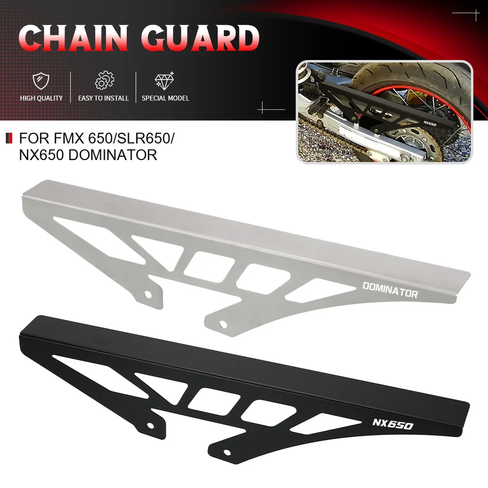 Reťazový pásový kryt chránič ochranného krytu pre chránič Honda NX650 Dominátor 1988-1994-1995-1996-1997-1998-1999-2000 SLR650